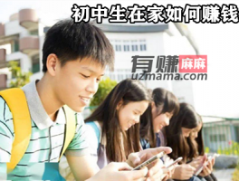 初中生在家如何赚钱(分享中学生如何一天赚一百的方法)
