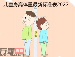 儿童身高体重最新标准表2022(孩子长不高可能是这些原因倒导的)