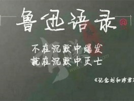 宁鸣而生，不默而死