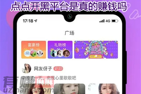 点点开黑平台是真的赚钱吗