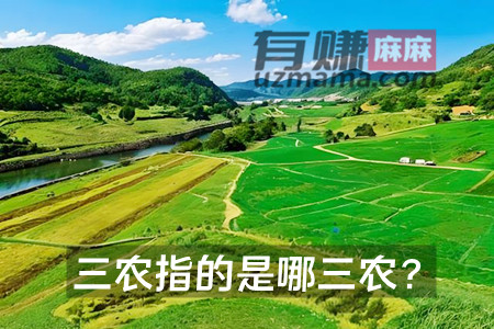 三农指的是哪三农？一个包罗万象的词