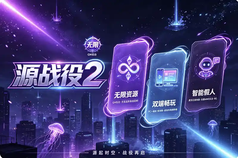 详细阅读:仙侠MMORPG手游源战役2单机版|GM后台无限元宝资源+安卓仙侠端 仙侠MMORPG手游源战役2单机版|GM后台无限元宝资源+安卓仙侠端
