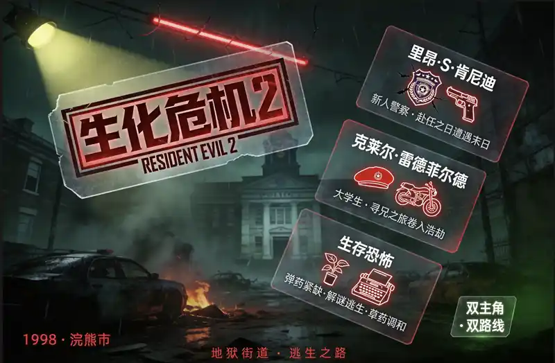 详细阅读:生化危机2( Resident Evil 2) 生化危机2( Resident Evil 2)
