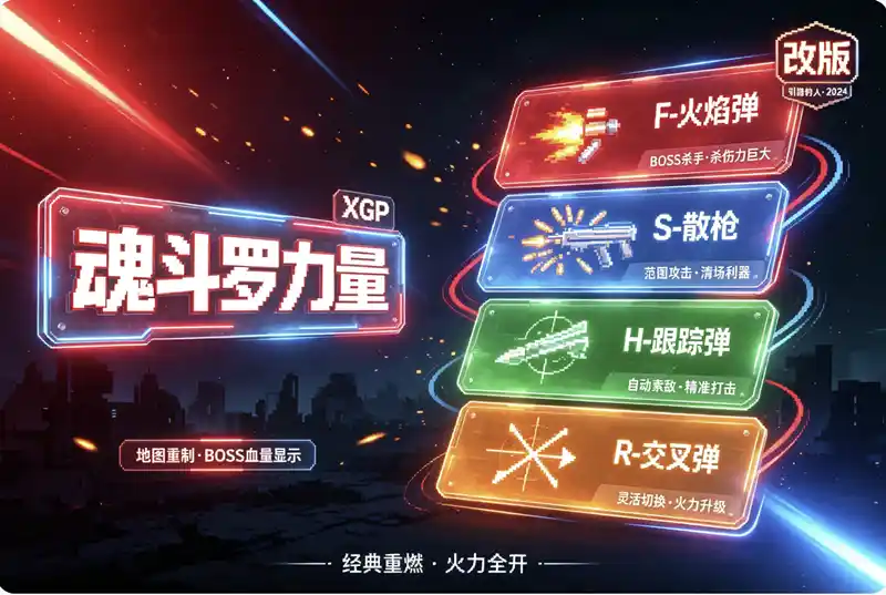 详细阅读:魂斗罗力量-突击 ( Contra Force - Assault) 魂斗罗力量-突击 ( Contra Force - Assault)