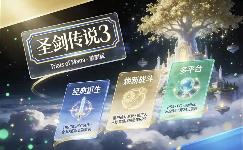 详细阅读:圣剑传说3-重制版(Trials of Mana) 圣剑传说3-重制版(Trials of Mana)