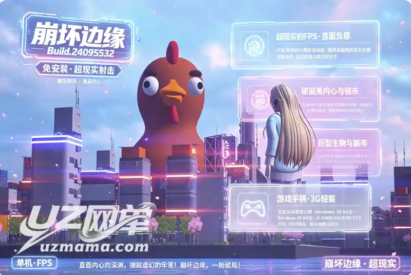 详细阅读:《崩坏边缘》Build.24095532 官方中文免安装版:在超现实的愧疚噩梦中,用子弹自我救赎 《崩坏边缘》Build.24095532 官方中文免安装版:在超现实的愧疚噩梦中,用子弹自我救赎