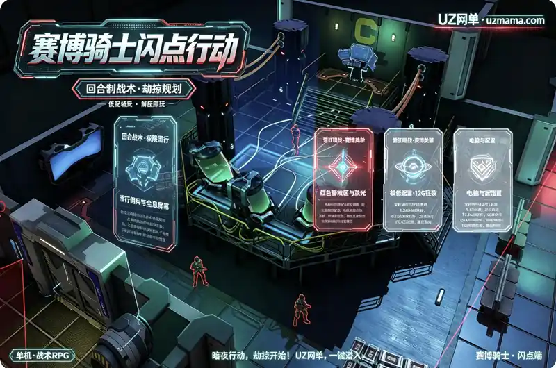 详细阅读:《赛博骑士:闪点》Build.24868257 官方中文免安装版:赛博朋克佣兵RPG,回合制战术与劫掠规划深度融合 《赛博骑士:闪点》Build.24868257 官方中文免安装版:赛博朋克佣兵RPG,回合制战术与劫掠规划深度融合