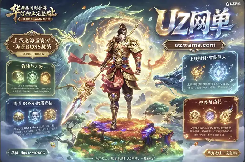 《华灯初上完整端》精品手游一键单机版+GM运营后台:智能假人组队+丰富养成与跨服赛事