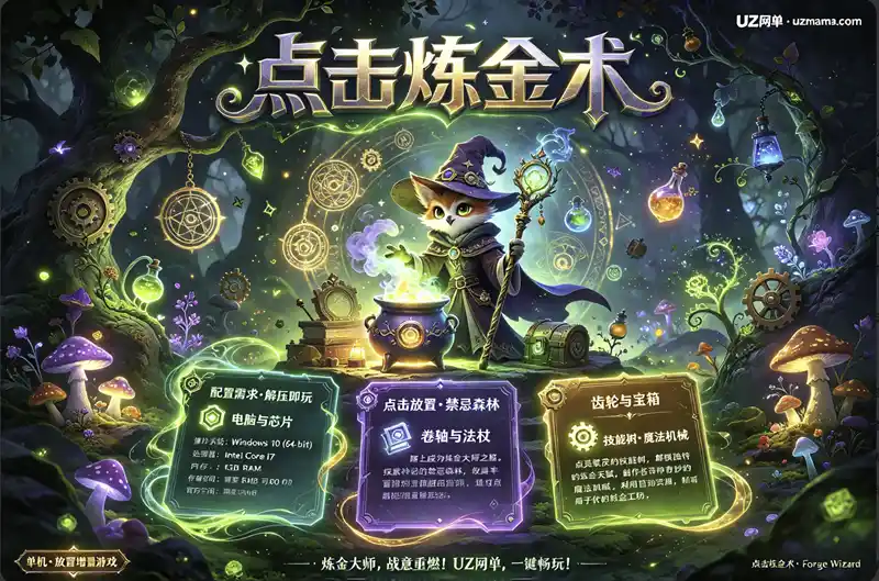 详细阅读:《点击炼金术》Build.24394132 官方中文免安装版:点击放置增量游戏,踏上炼金大师之路 《点击炼金术》Build.24394132 官方中文免安装版:点击放置增量游戏,踏上炼金大师之路